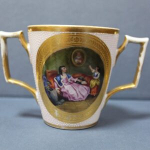 Чашка с двумя ручками, Франция, XIX век