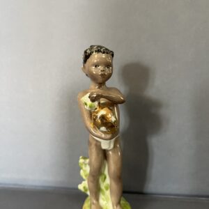 Статуэтка «Негритёнок с ананасом», СССР, 1950-е