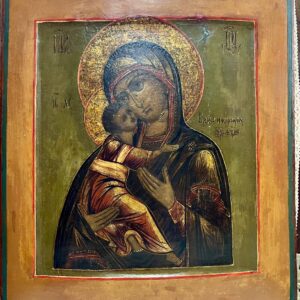 Владимирская икона Божией Матери, Россия, XIX век